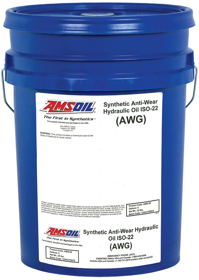AMSOIL Synthetic Anti-Wear Hydraulic Oil