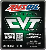 AMSOIL CVT Synthetic Automatic Transmission Fluid
