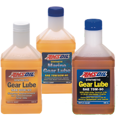 AMSOIL Synthetic Gear Lube, 75W-90 Long Life Gear Lube, 80W-90 Long Life Gear lube, Marine Gear lube (75W-90 / 80W-90)